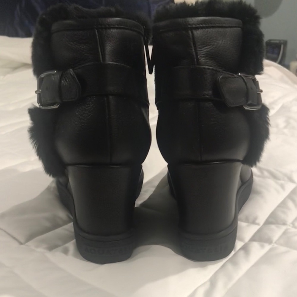 👢☃️**AQUATALIA WOMEN’S BOOTS*** Size 9.5 Black